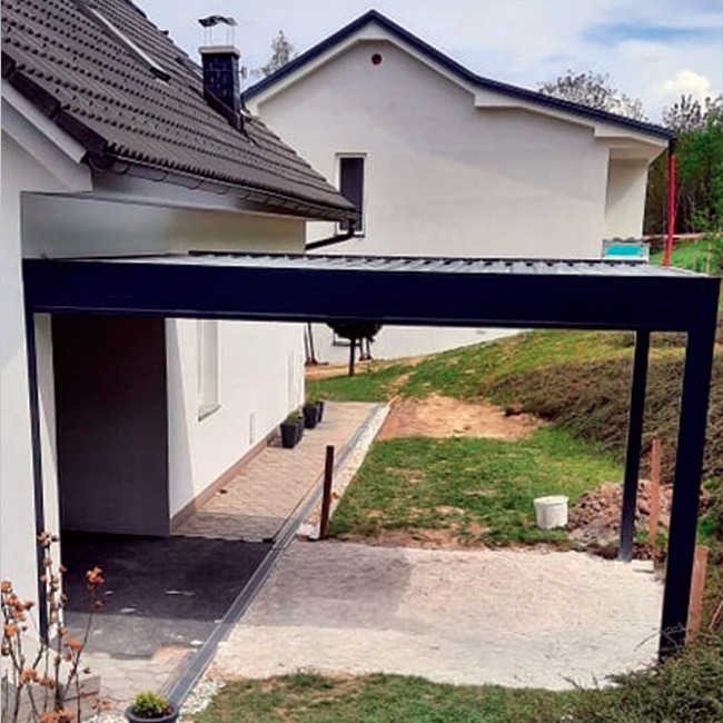 ein Beispiel einer Pergola aus Slowenien