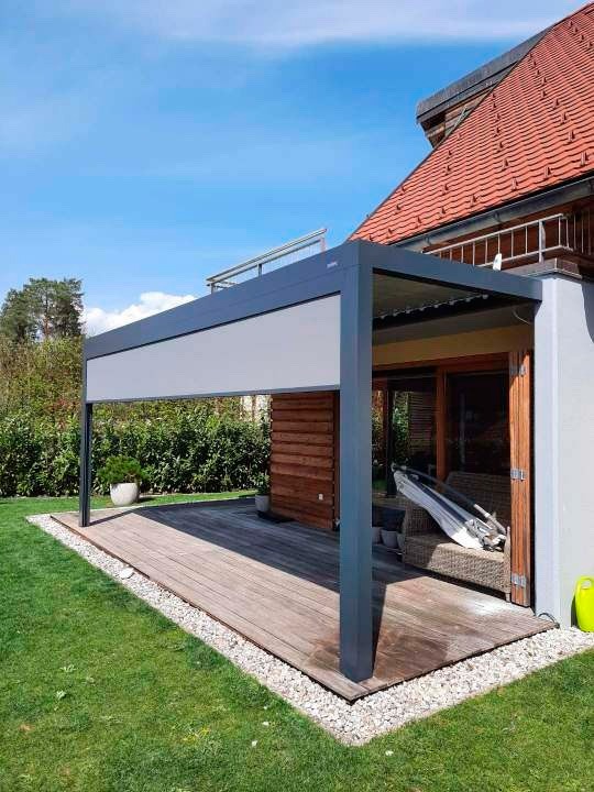 ein Beispiel einer Pergola aus Slowenien