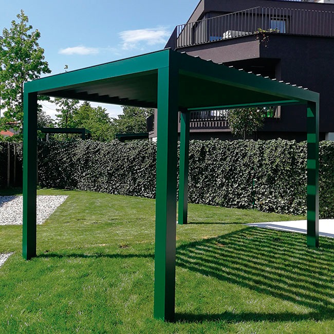 an example of a pergola from Ljubljana