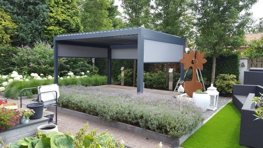 garden pergola idea from Netherlands