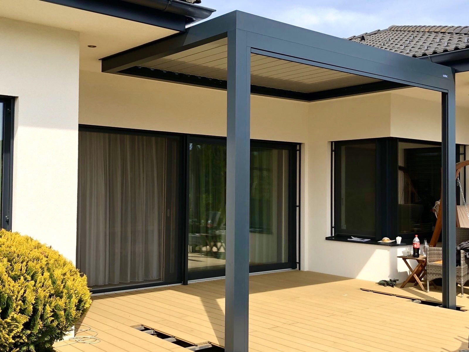 an attached 3x4 pergola from Austria