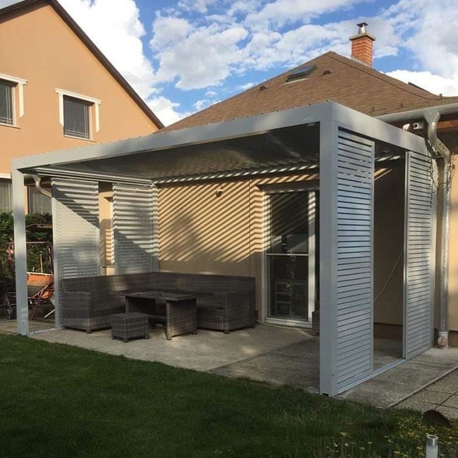 pergola attached to house from Hungary