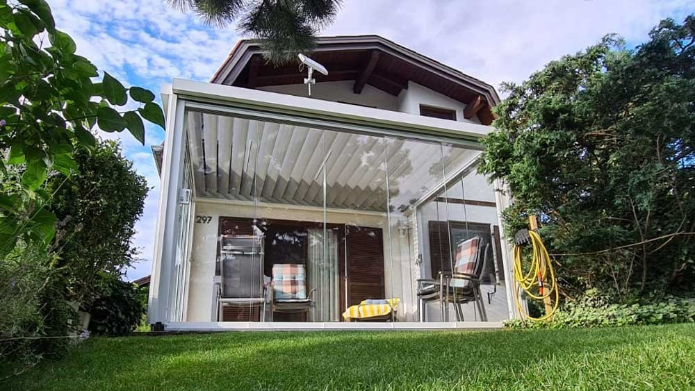 pergola designs attached to house from Austria