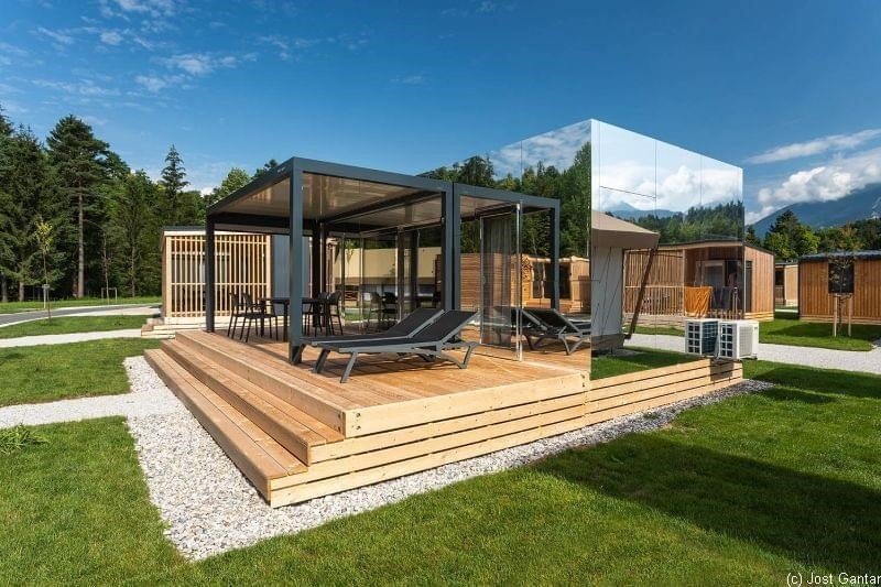 mirror pergola